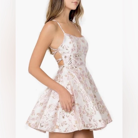 B Darlin Formal Dress Fit & Flare RICKETYRACK.com Prom Dress Party - Picture 3 of 5